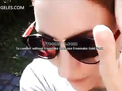 cute and sexy German girl shitted and pissed - video 2