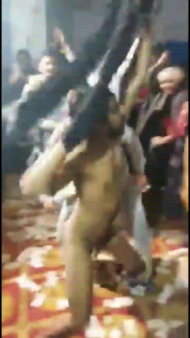 Indian public nude dance