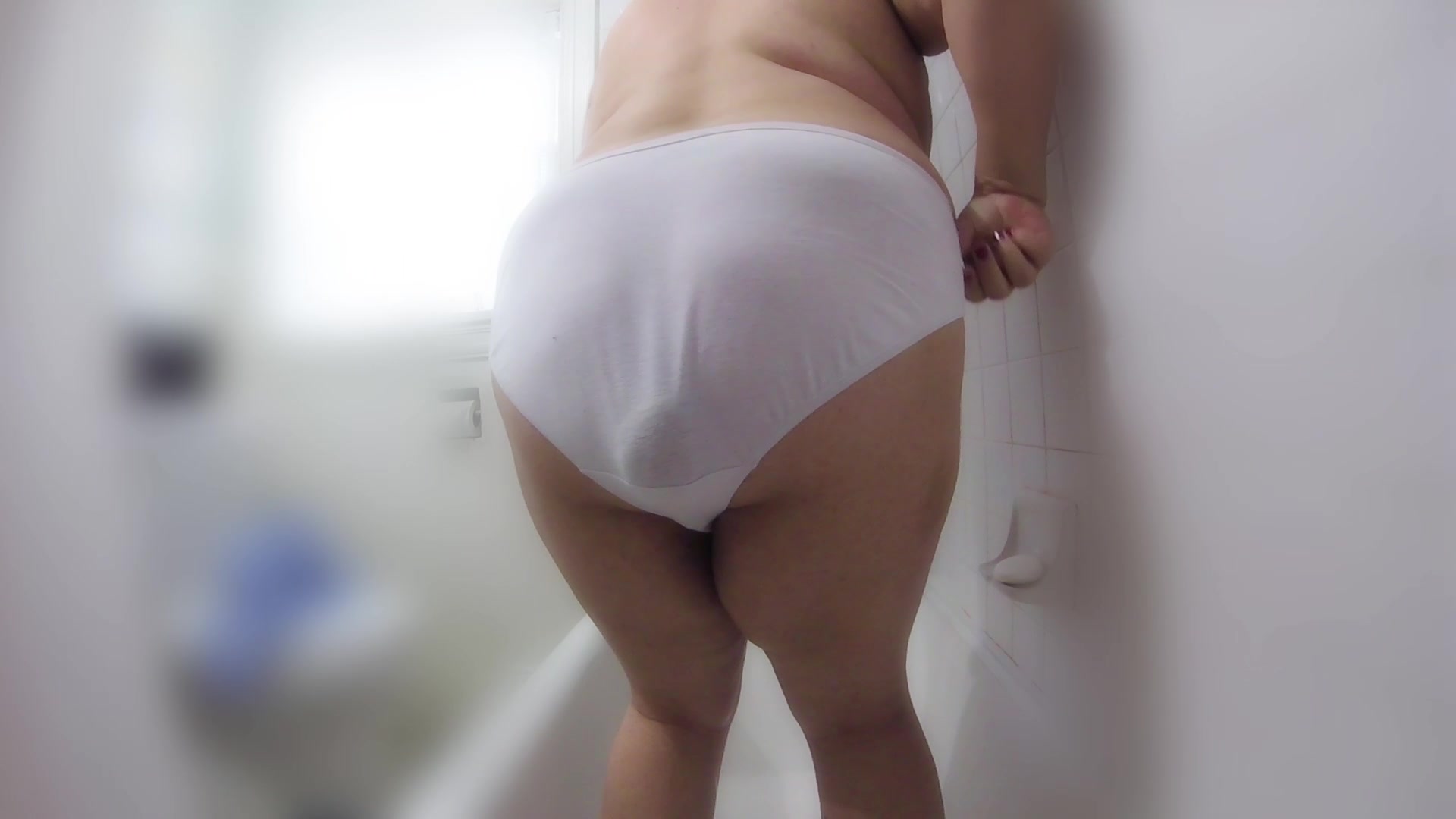 Shemales In White Cotton Panties - Pooping in White Panties (Clip) - ThisVid.com