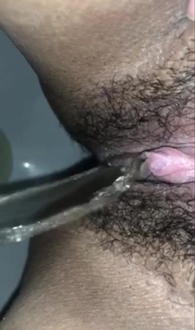 Closeup Peeing