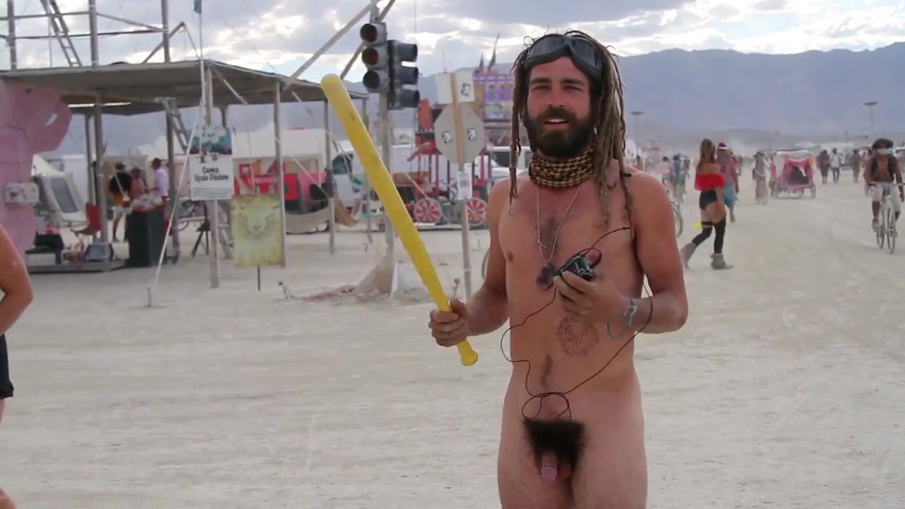 Hot and Naked at Burning Man CFNM
