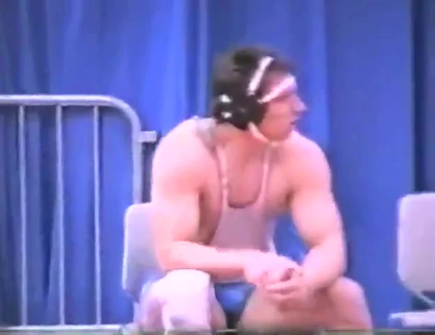 Wrestler With Boner