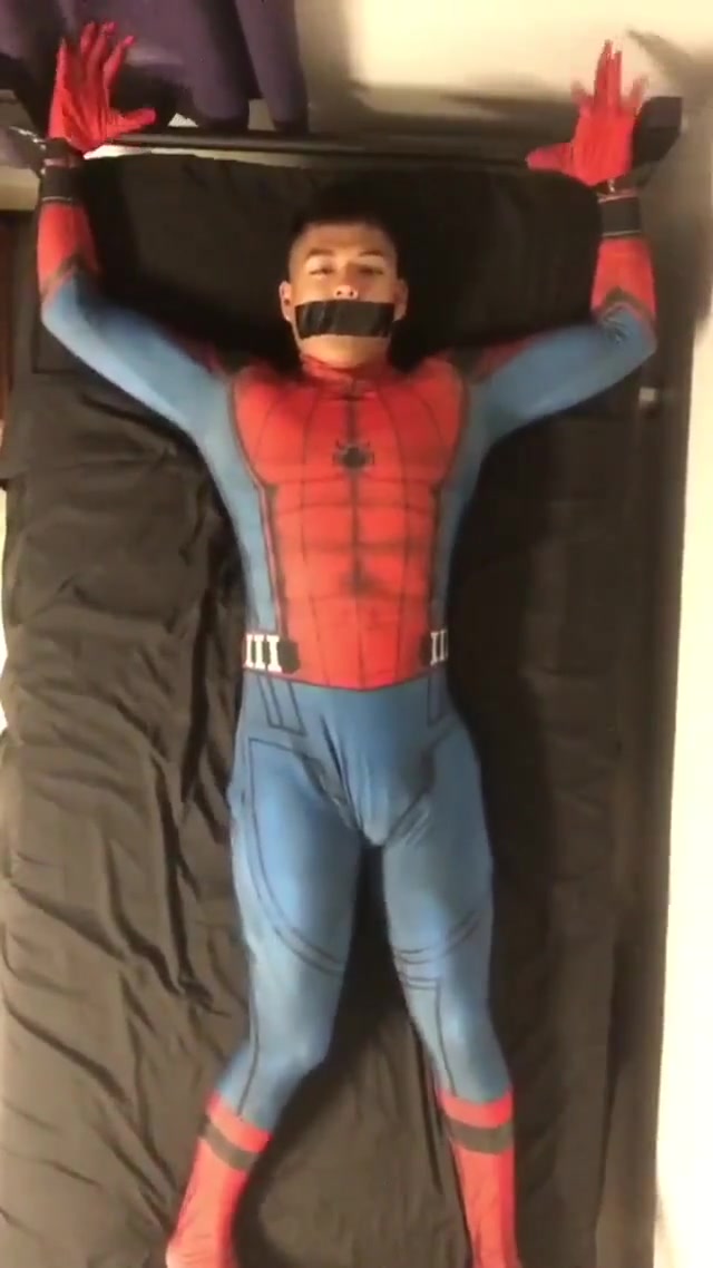black spiderman gay porn