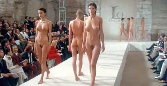 624px x 288px - Naked fashion show with a lot of famous babes - nudism ...