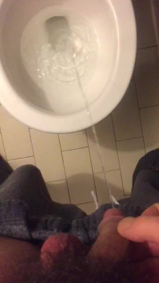 Taking a leak
