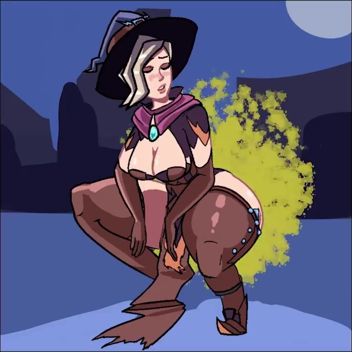 Mercy farts a little to hard - ThisVid.com