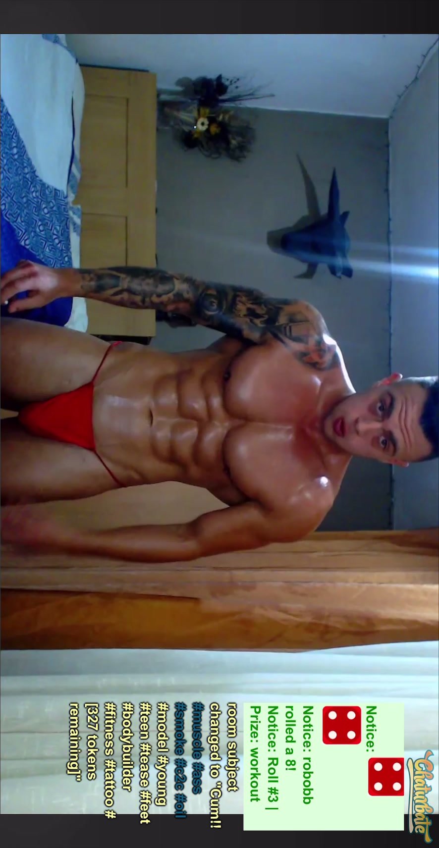 Young bodybuilder smoking - video 2 - ThisVid.com