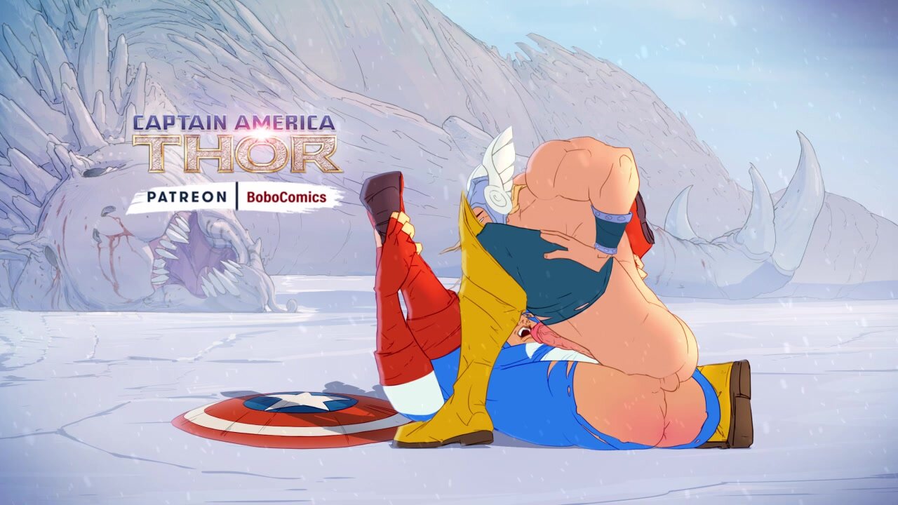 Cartoon Sex Thor - Thor and CaptAmerica - ThisVid.com