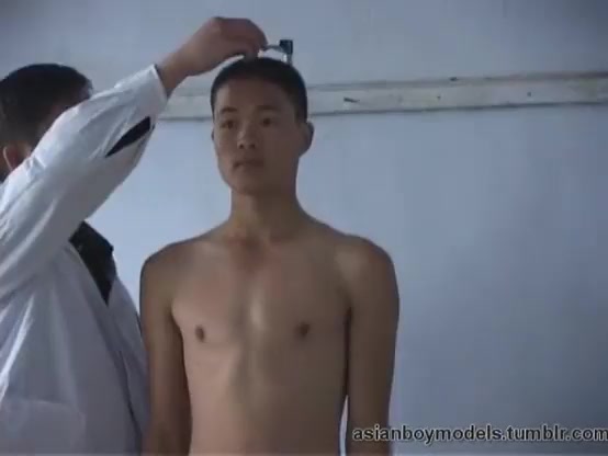 Asian boys get a physical