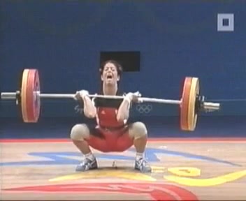 Weight lifter pissed her panties