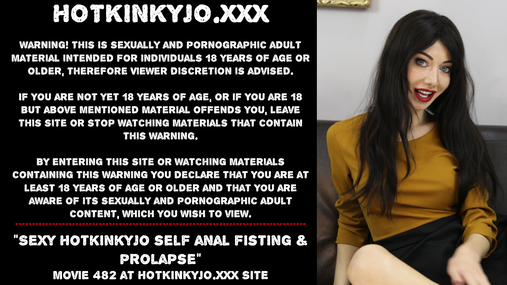Full Length Anal Fisting Movies - Sexy Hotkinkyjo self anal fisting & prolapse - ThisVid.com