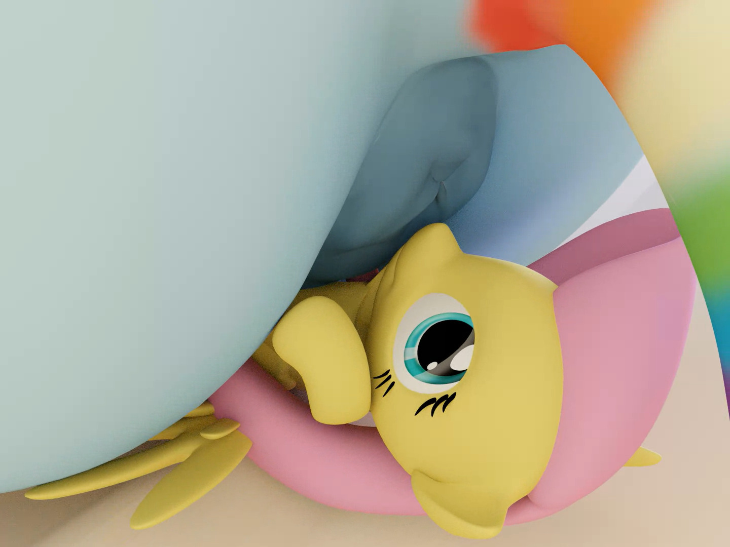 Mlp Fluttershy X Sans Porn - Giant Rainbow Dash Farts on Fluttershy - ThisVid.com