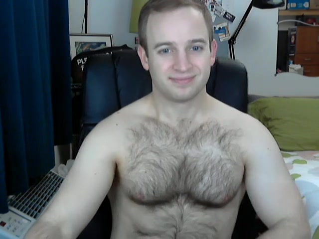 Muscular Blonde Guy on Cam 1