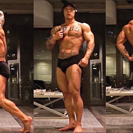 Asian Musclegod on Steroids