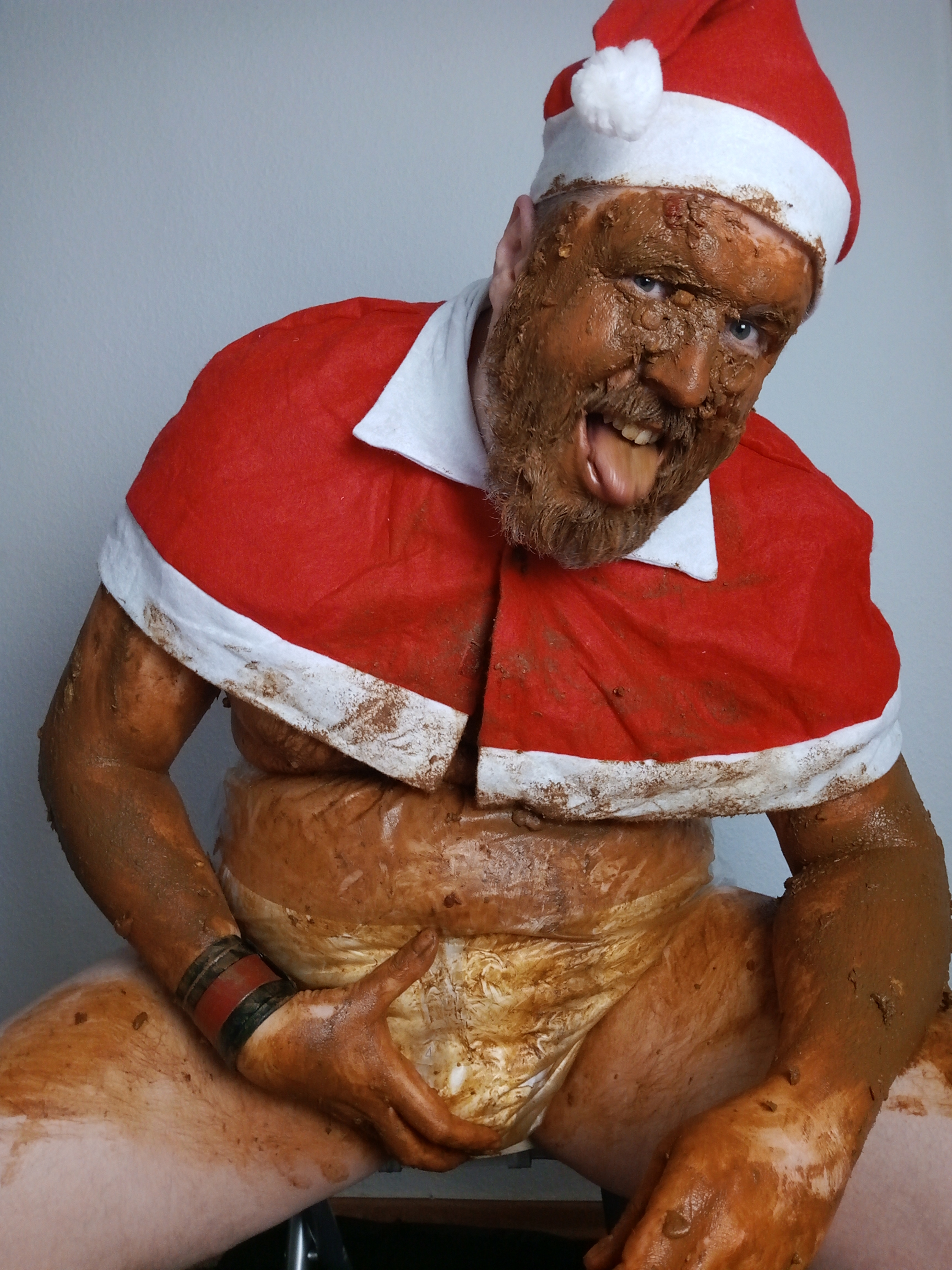 3456px x 4608px - Scat Santa's 2020 Diapered Shit Session - Eating & Smearing Pt. 2 -  ThisVid.com
