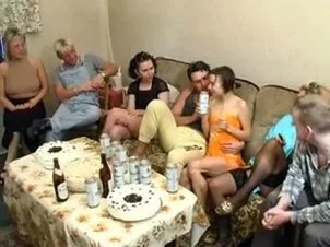 German Party - Food fight and messy fucking at wild German party - gangbang ...