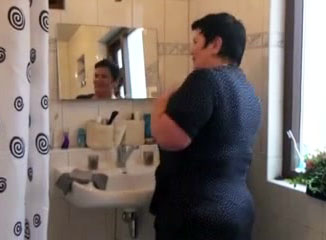 Chubby Mature Moms In Shower - Chubby mature takes a shower and masturbates when all wet - big women porn  at ThisVid tube