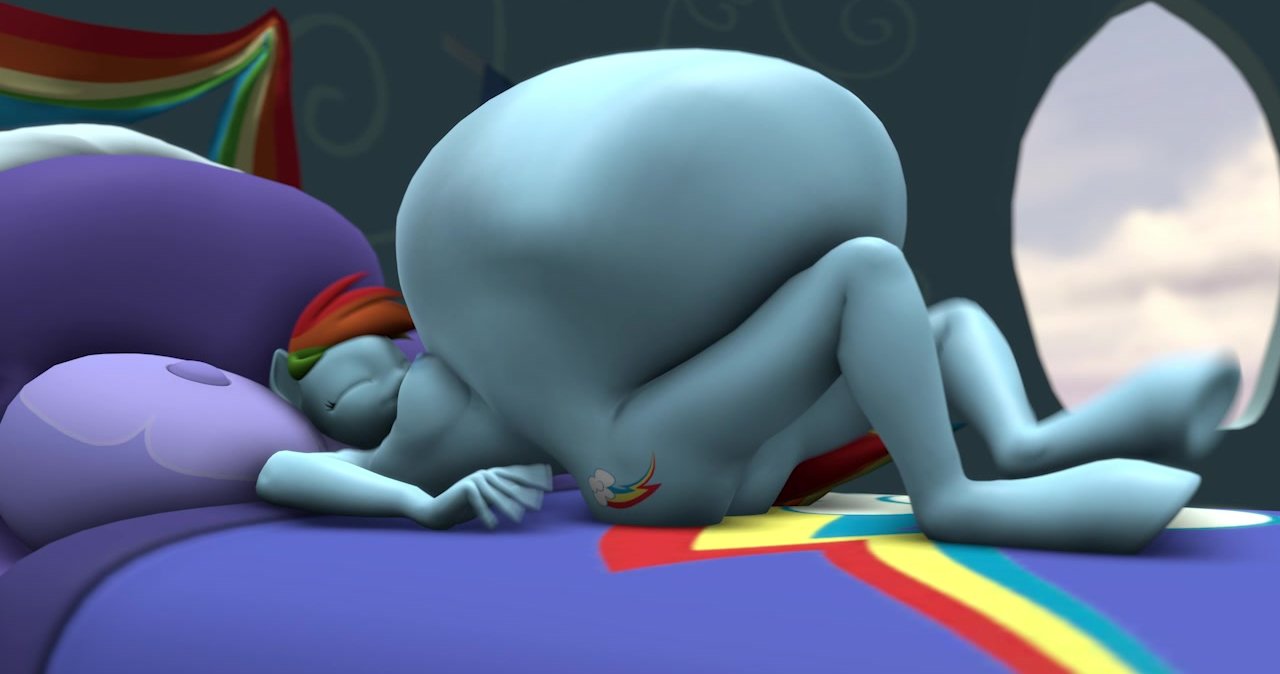 Rainbow dash stomach growl
