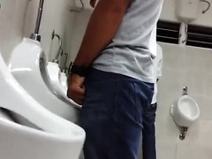 Nice young guys in the men's room