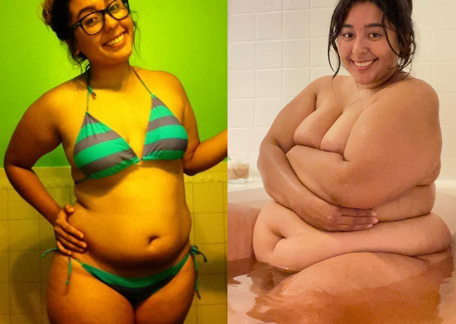 Bbw Weight Loss Porn - Cute teen's epic weight gain - ThisVid.com