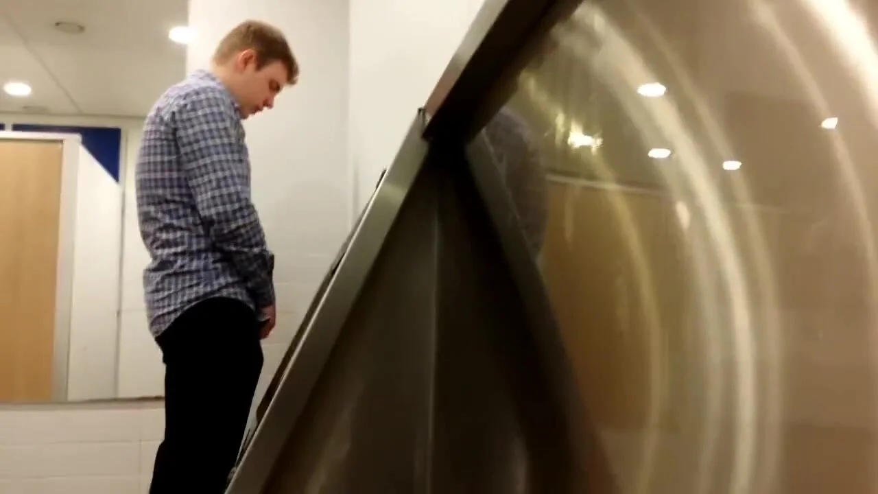 Hung1 Face And Cocks At Trough Urinal ThisVid