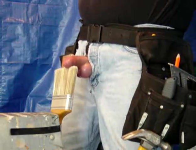 Worker Guy - Construction Worker Bound and Milked - ThisVid.com