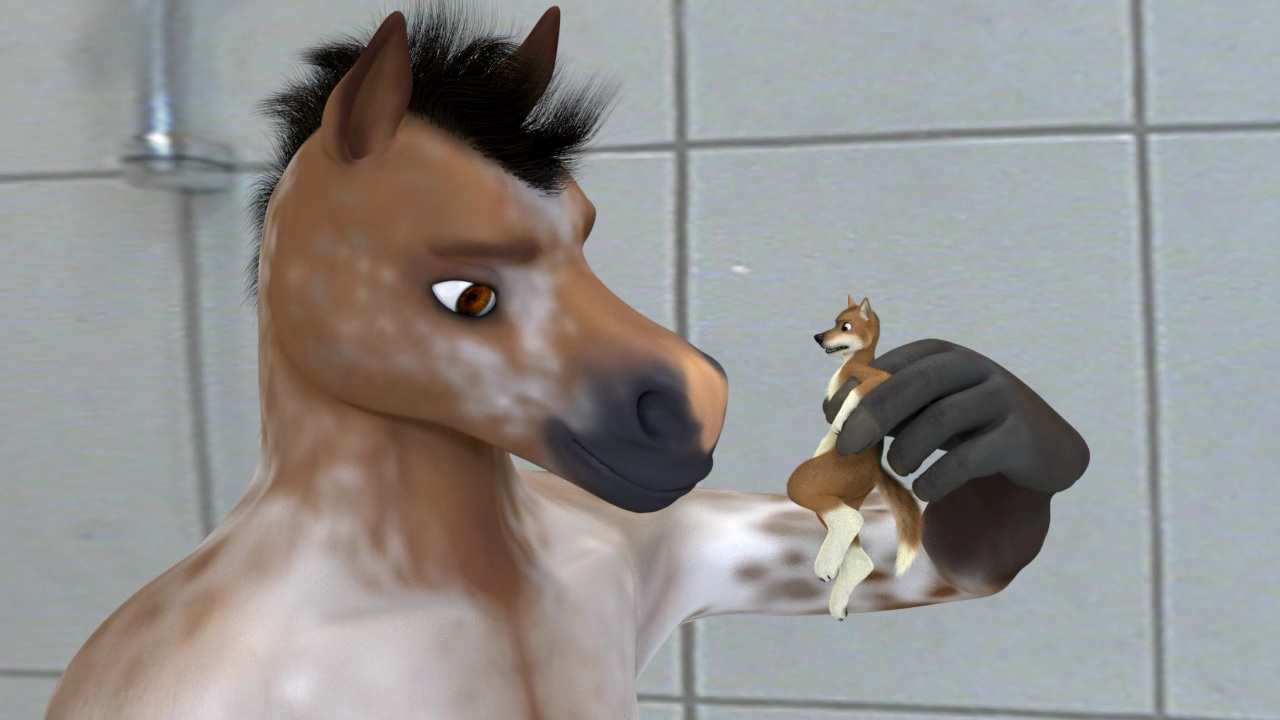 Belly Bulge Animated Horse Porn Comic - Horse vore animation by Untied_Verbeger. - ThisVid.com