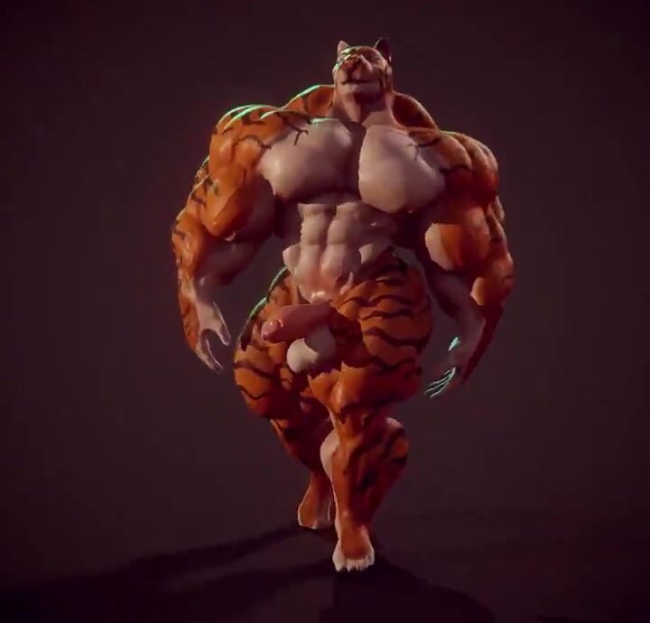 3d Gay Furry Tiger Porn - Muscle Tiger - ThisVid.com