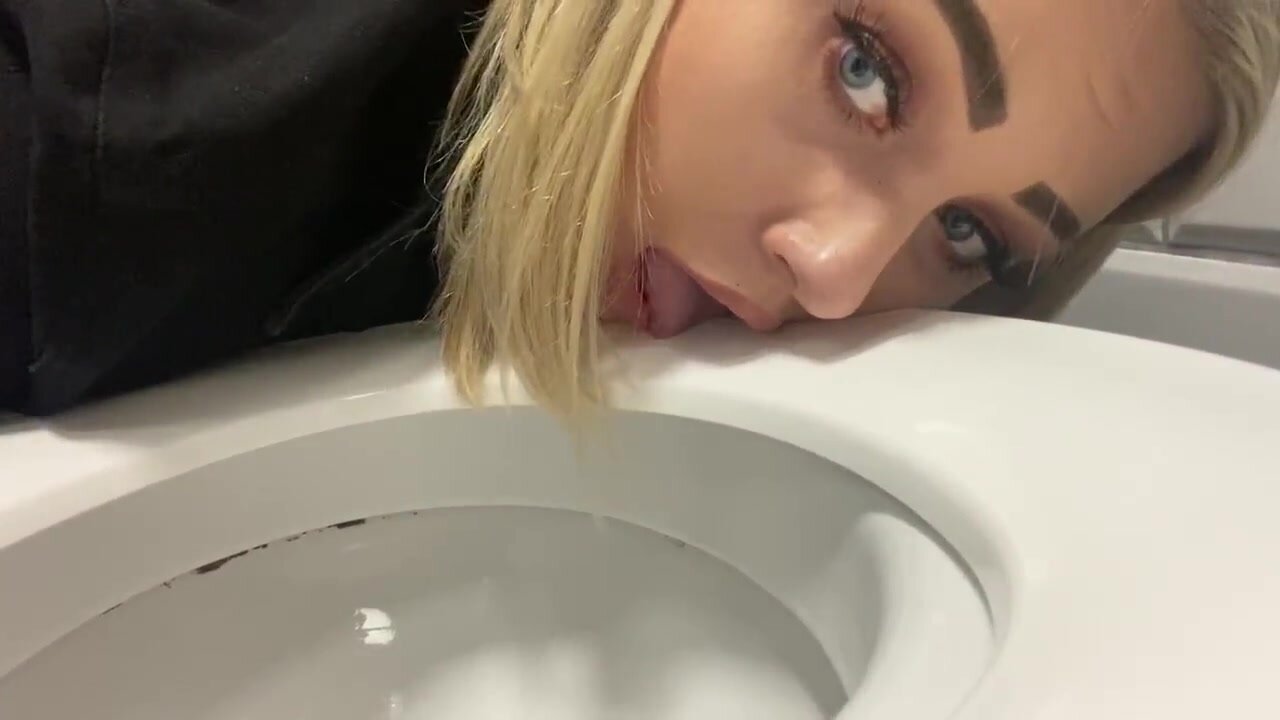 English Chav Licks Public Toilet, Porn 93