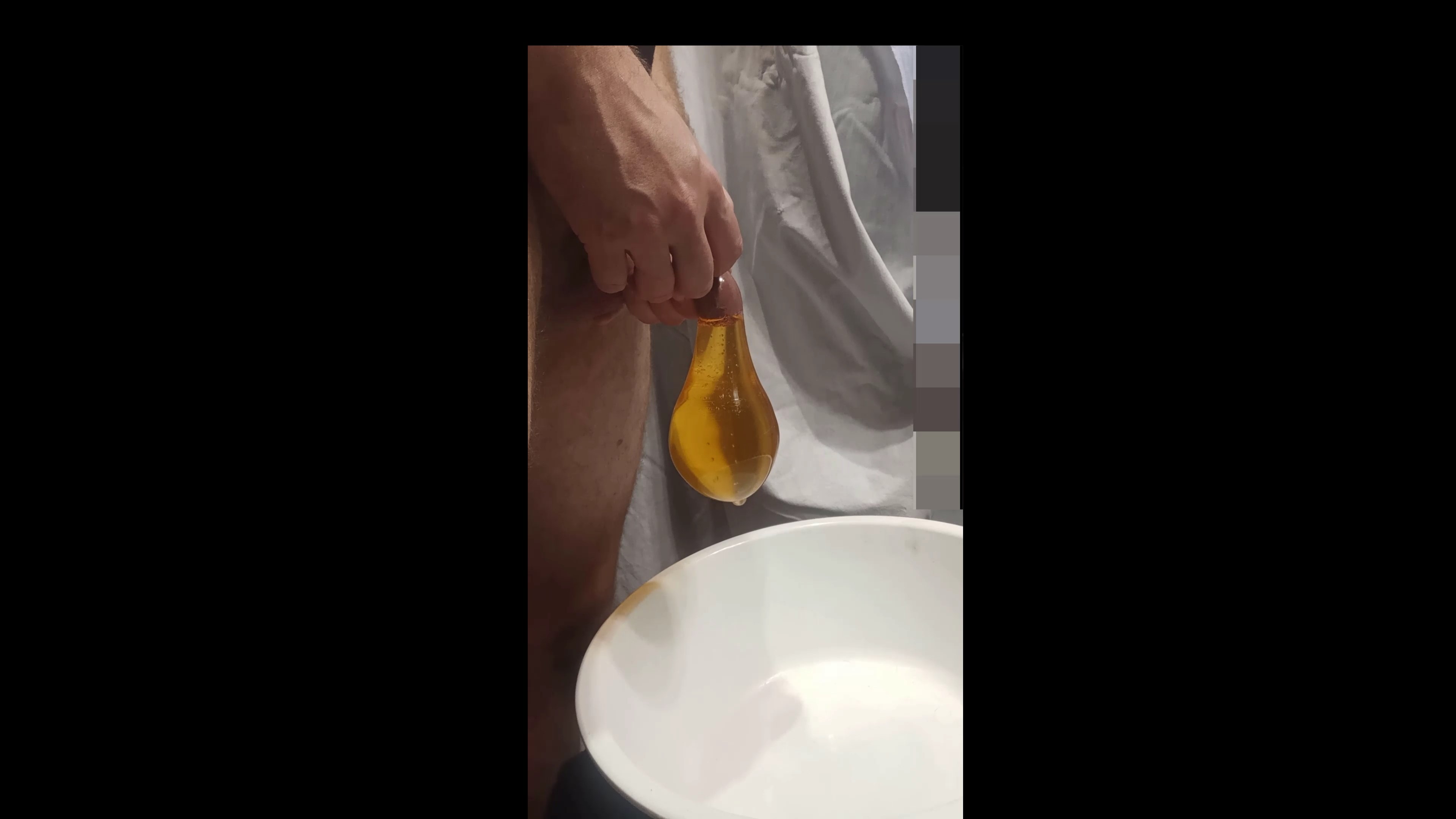 Pissing In A Condom