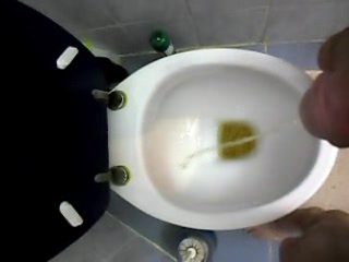 piss at toilet - video 2