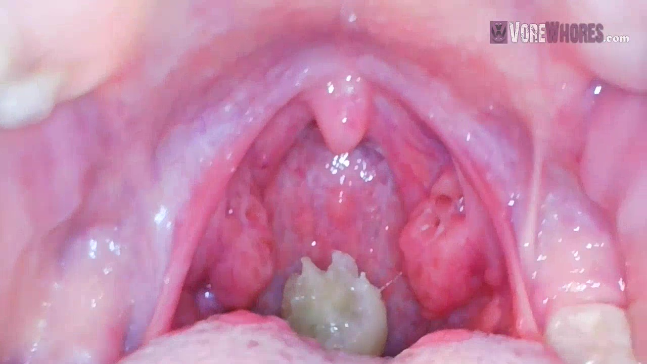 Girl swallows grapes - ThisVid.com