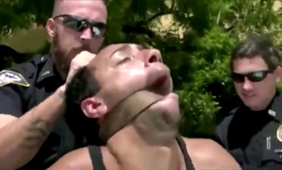 Wetback Anal - Wetback spic fucked and degraded by two white cops - ThisVid.com