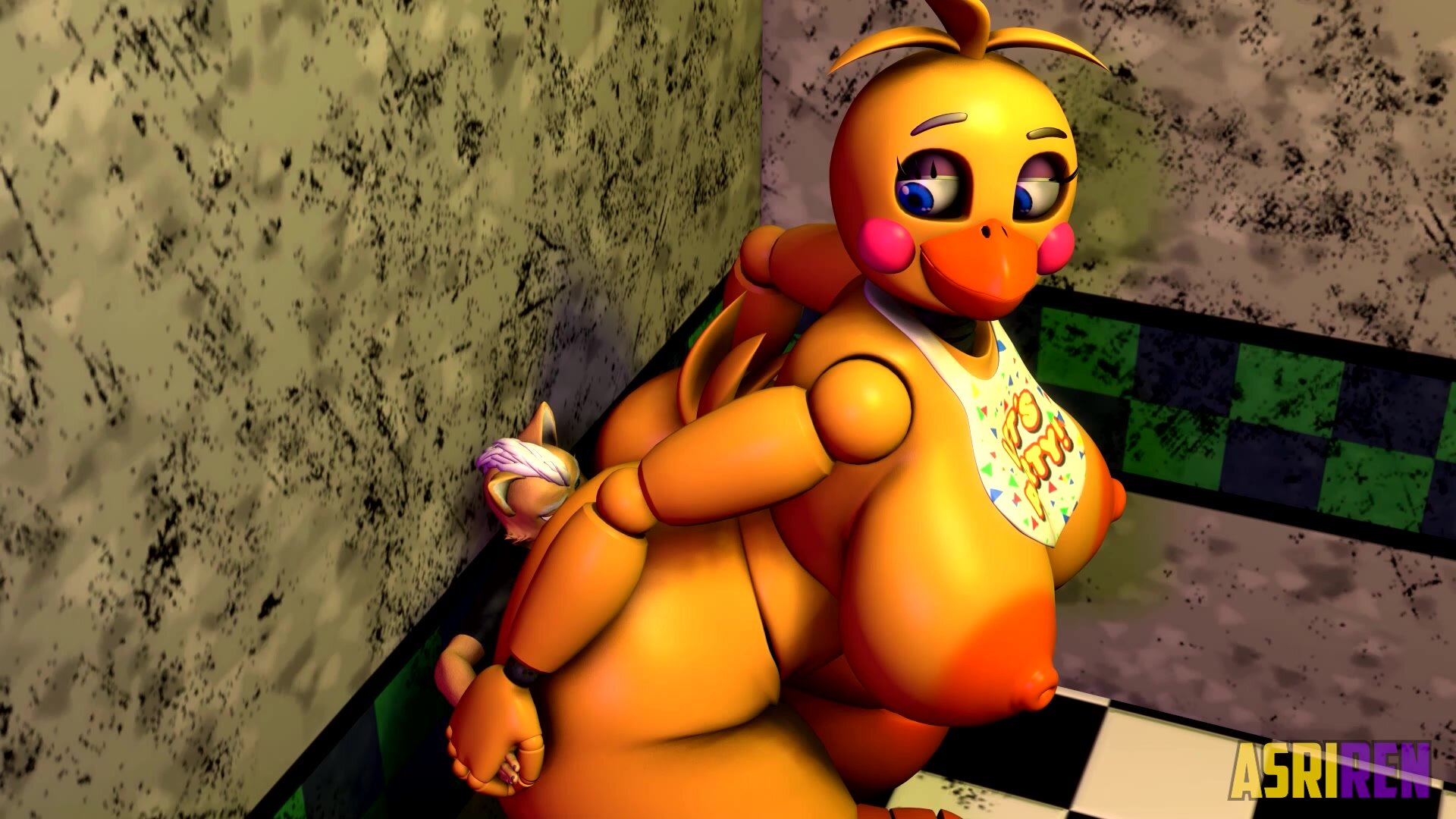 Toy chica fart animation - ThisVid.com