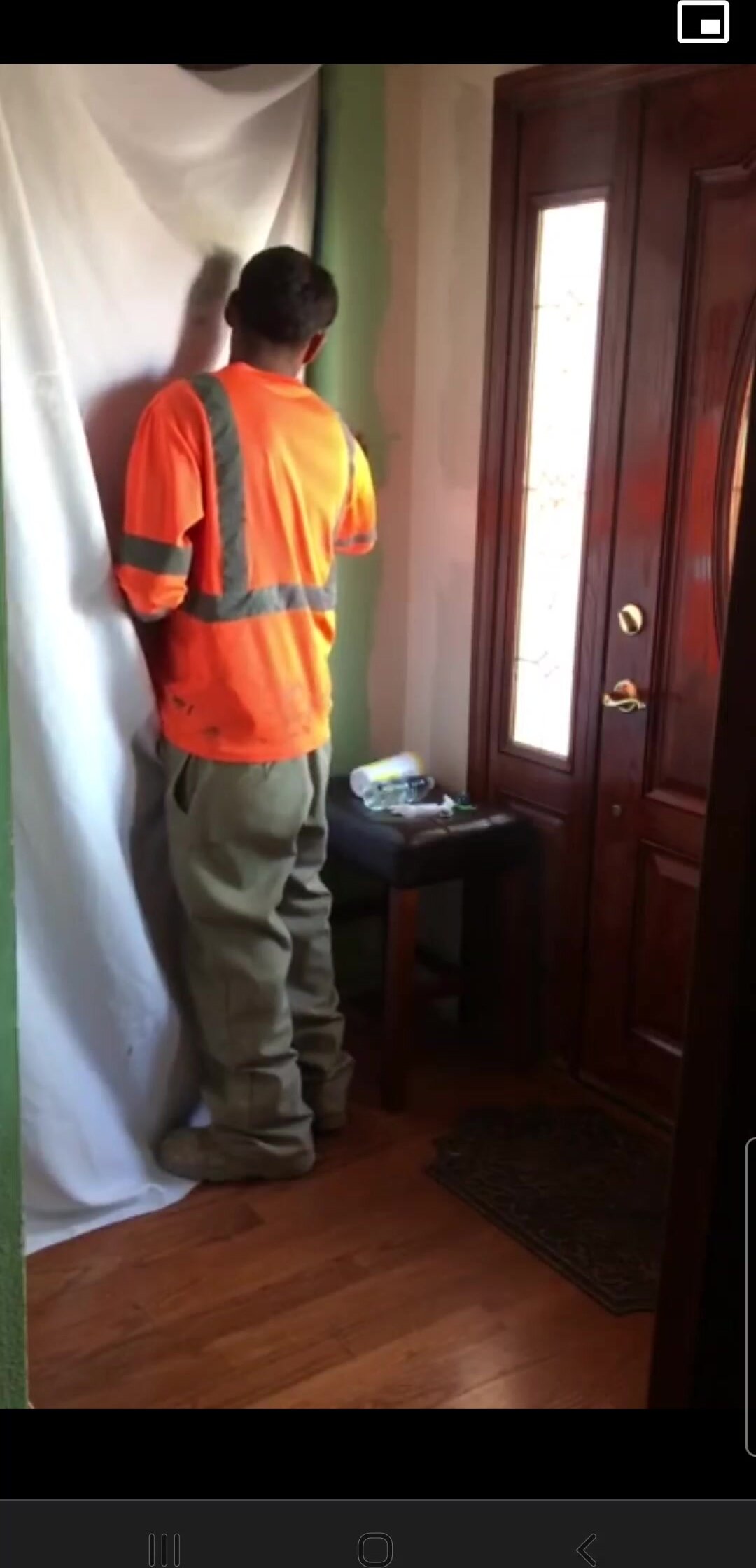 Construction site gloryhole fun