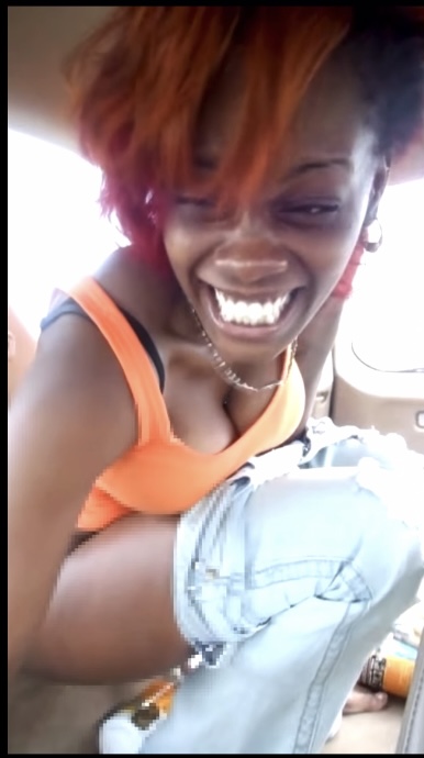 Black Teen Golden Shower - Black girl pees in cup while other vomits - ThisVid.com