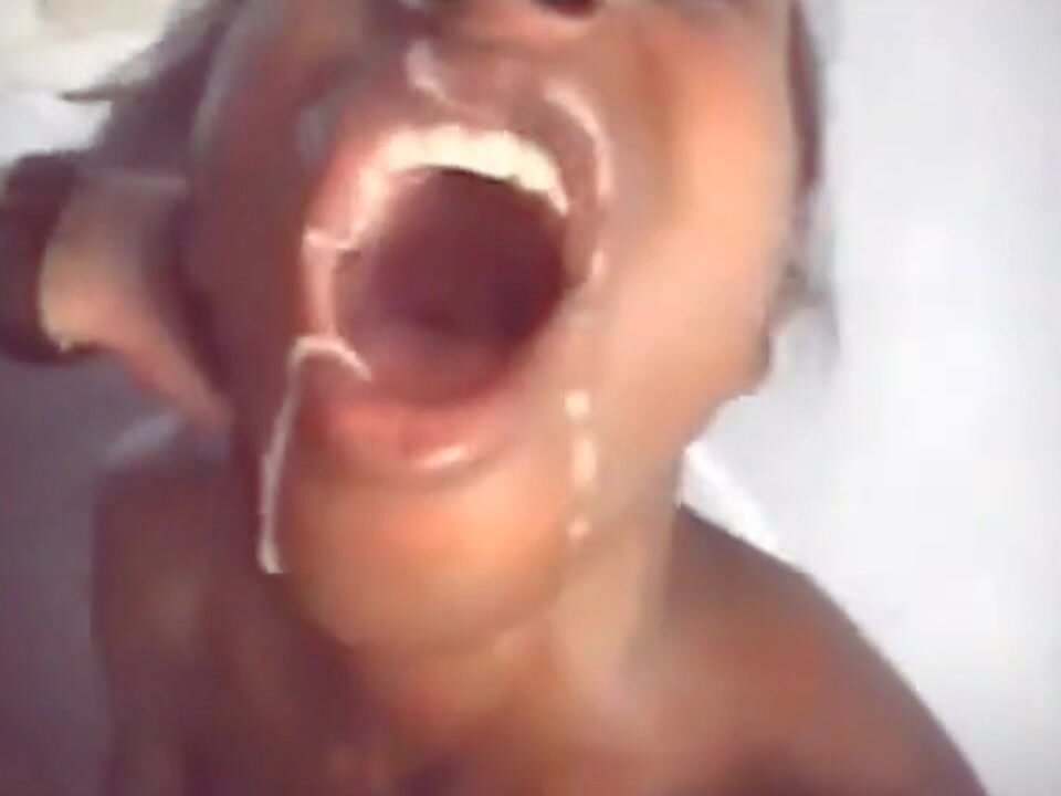 Spitting in black womans face and sucking