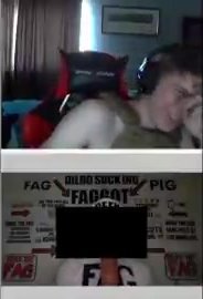 FAG HUMILIATED ON CAM ThisVid com 