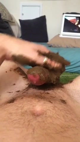 Wank Foreskin - Shitty foreskin wank - gay scat porn at ThisVid tube