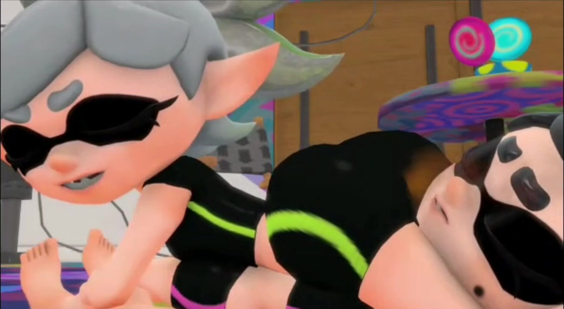 Splatoon fart porn