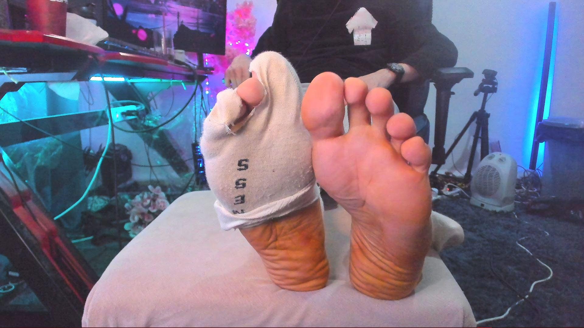 Rainbow Socks Porn Foot Fetish - Worship My Smelly Torn-Socks And Feet (Verbal) - ThisVid.com