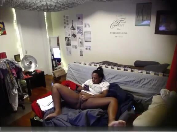 Black girl caught masturbating 3 - ThisVid.com