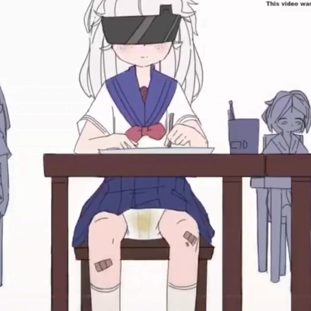 Girl Panty Poop Hentai - Anime Girl pooping Pants in Class - ThisVid.com