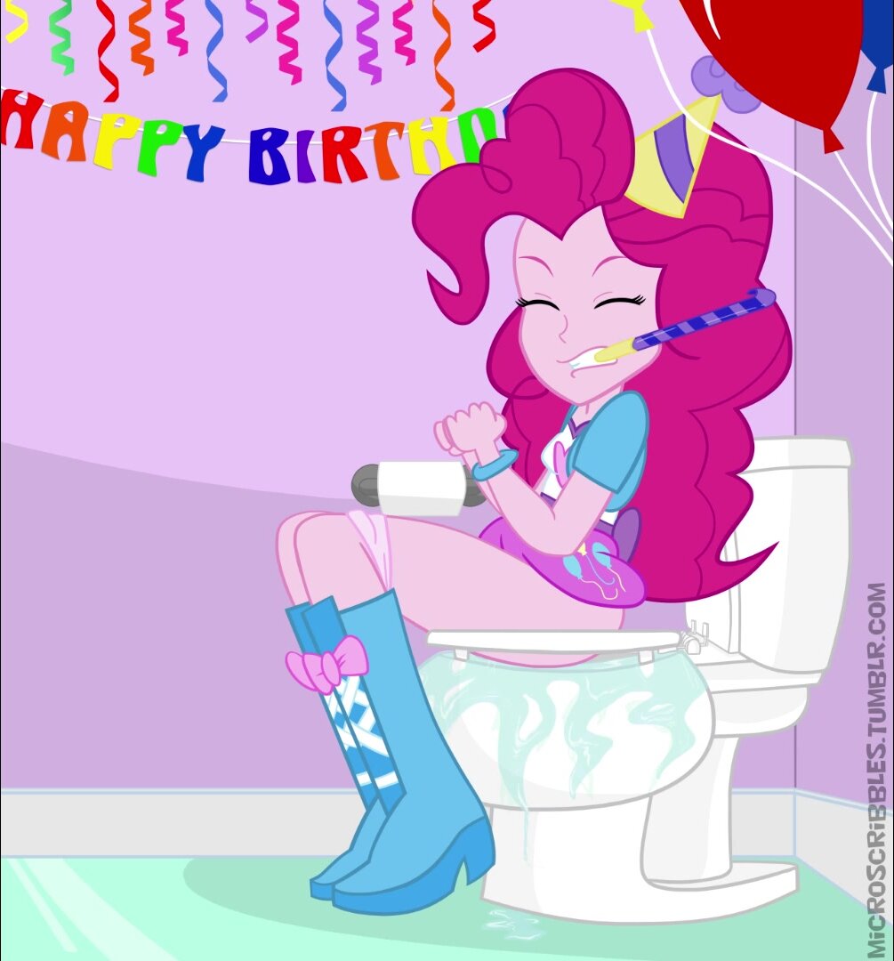 Pinkie Pie Scat Porn - Pinkie Pie's Birthday OverFlow - ThisVid.com