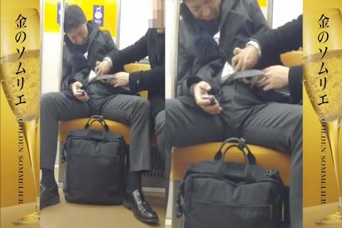 Japanese subway grope - ThisVid.com