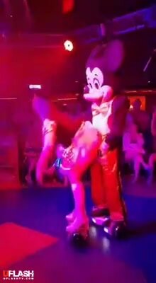 Mouse Blow Job - Cruise Ship Mickey Mouse Gets a Blow Job - ThisVid.com