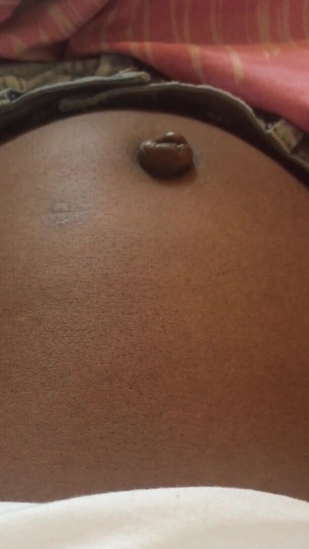 Pregnant Black Belly Button - Ebony Outie Belly Button Play - ThisVid.com