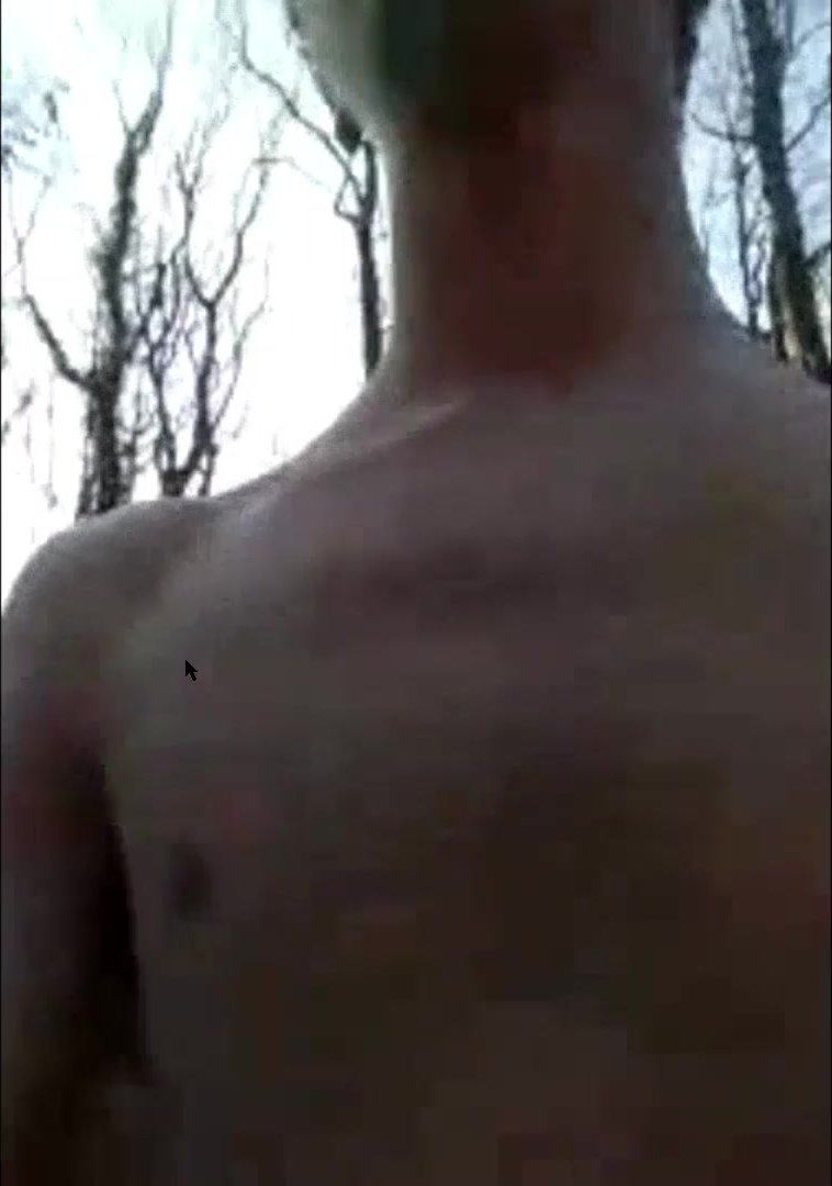 Young man walks naked in the forest - video 2 - ThisVid.com