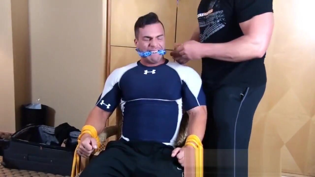 Under Armour Twink Porn - Under Armour Jock Chair Tied - ThisVid.com
