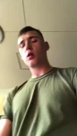 Army Girlfriend Revenge Porn - Straight Soldier Jerks Off and Moans for Girlfriend - ThisVid.com